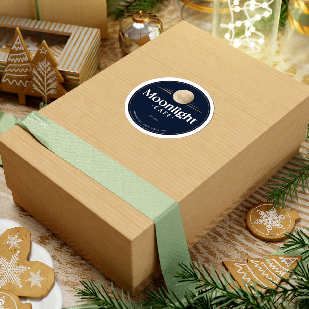 Moonlight Cafe Sticker