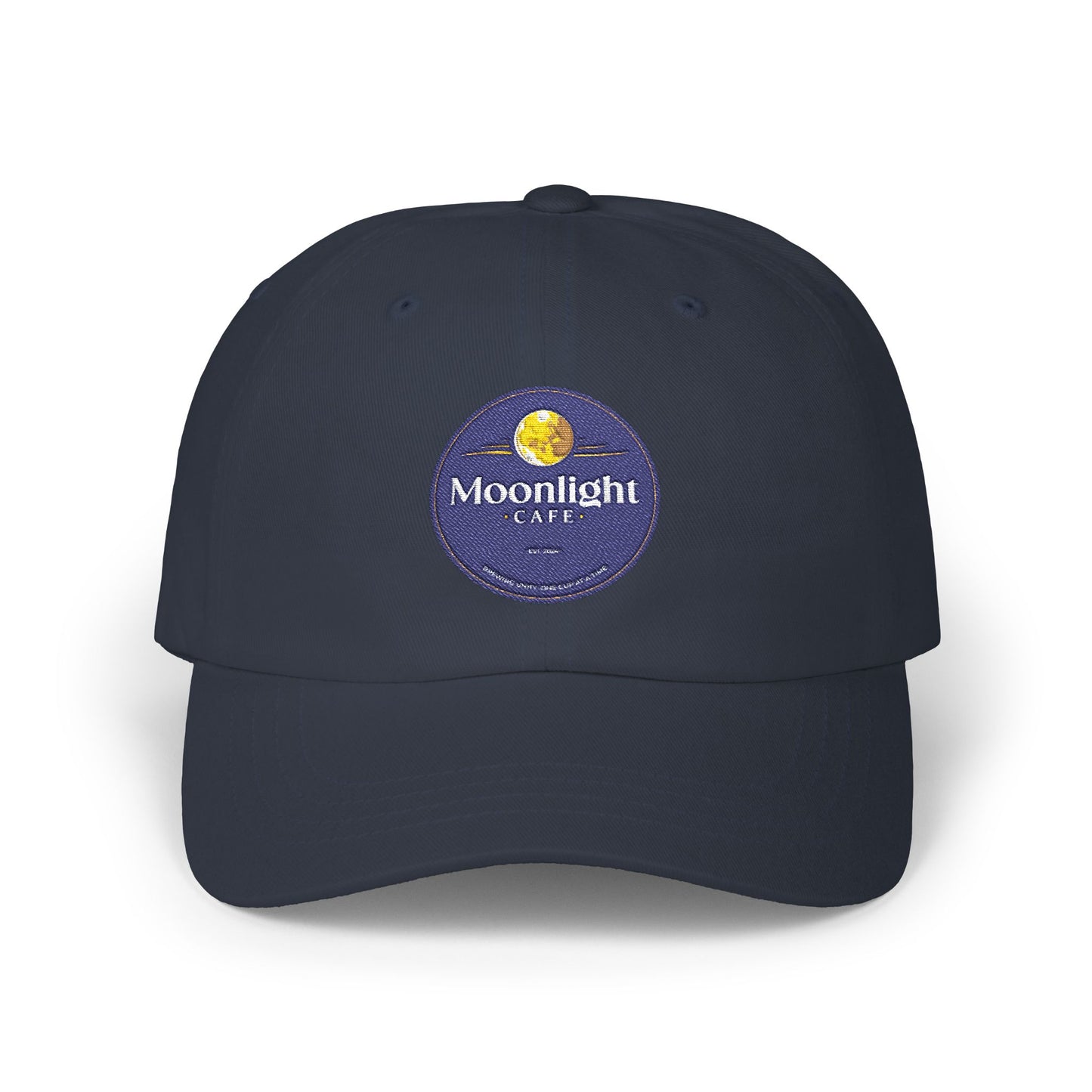 Moonlight Cafe Embroidered Cap