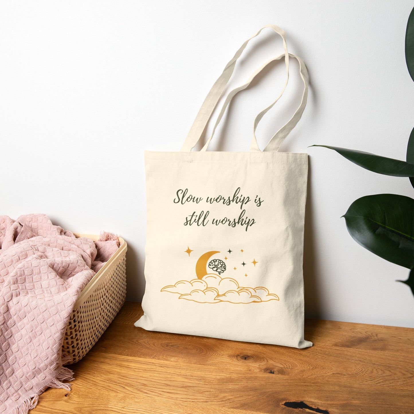 Slow Worship is Still Worship Tote bag