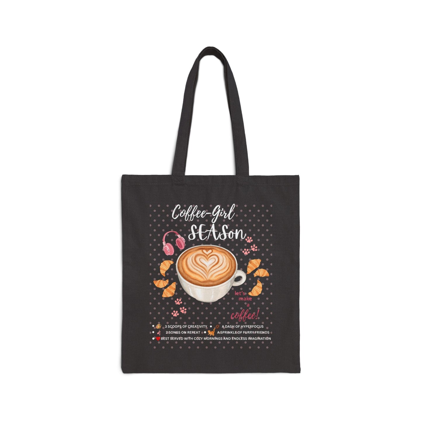 Coffee-Girl Season Tote Bag