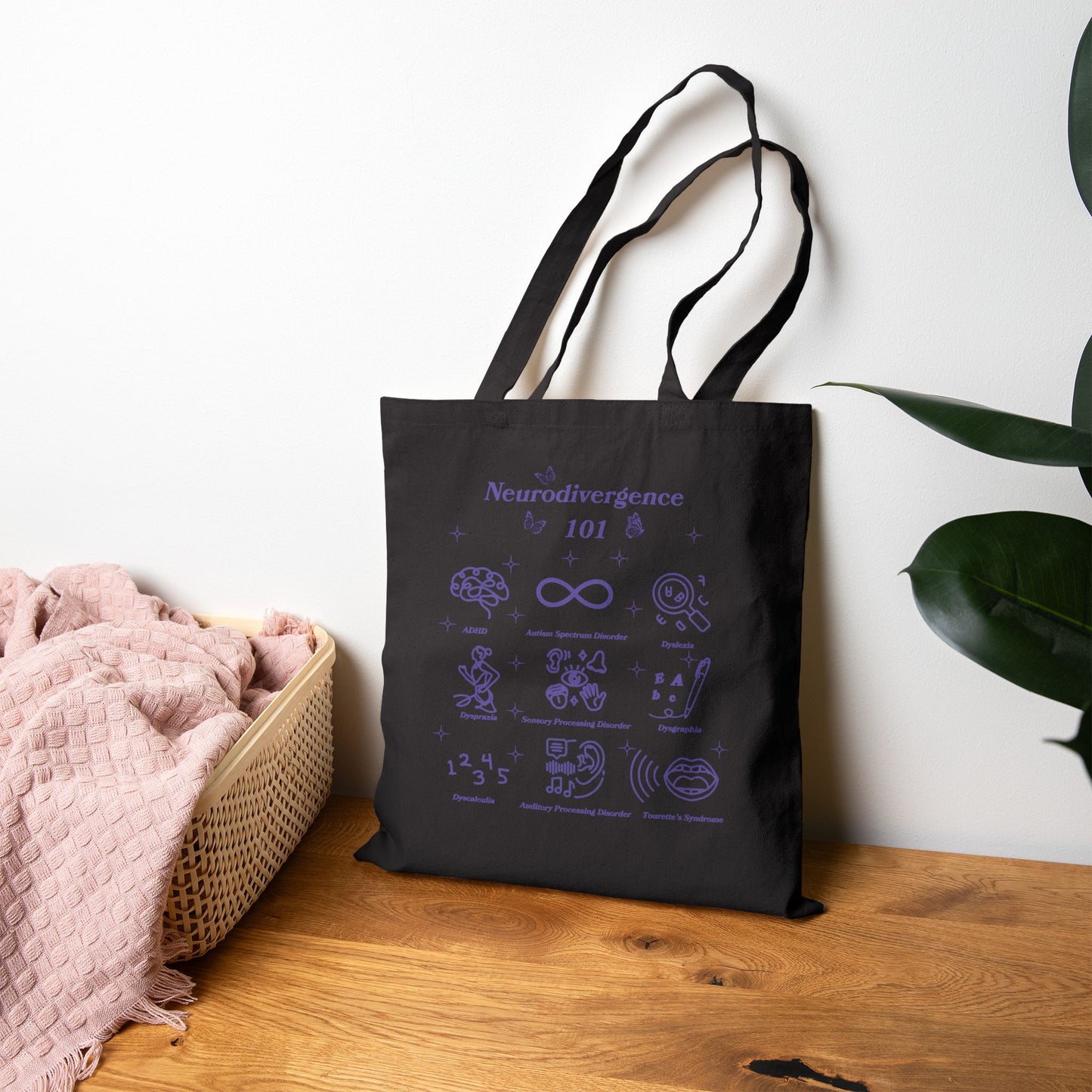 Neurodivergence 101 Tote Bag