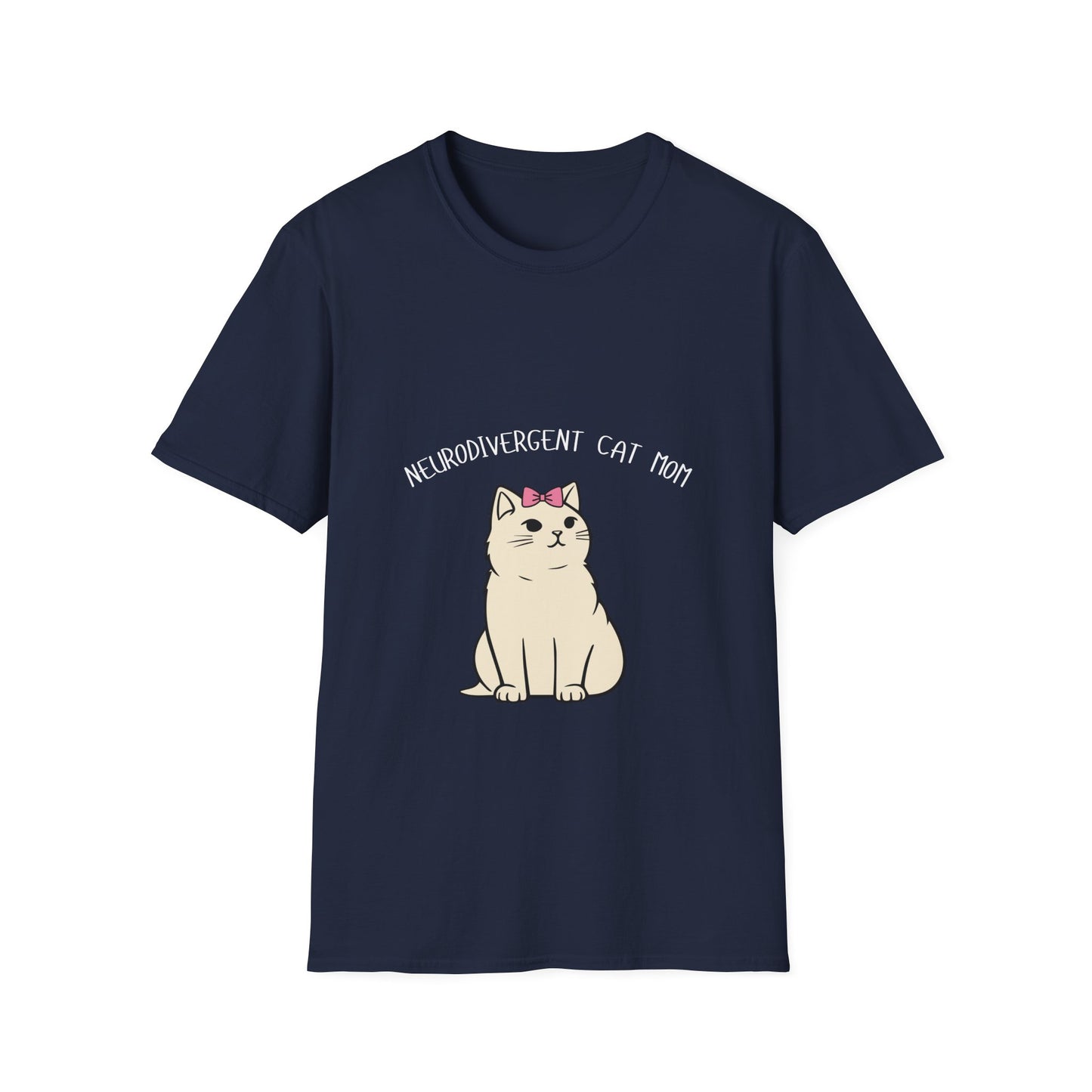 Neurodivergent Cat Mom T-Shirt