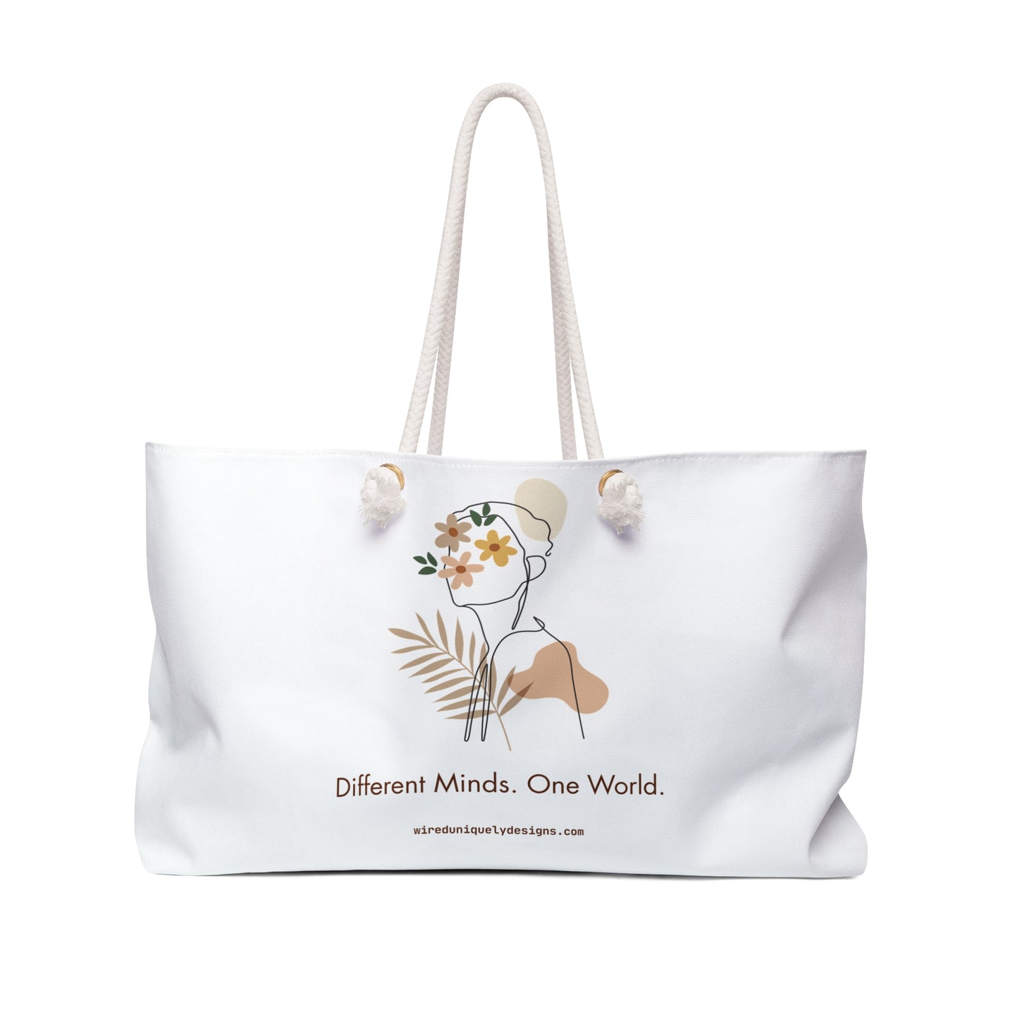 Different Minds. One World. Tote Bag