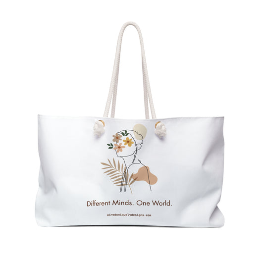 Different Minds. One World. Tote Bag