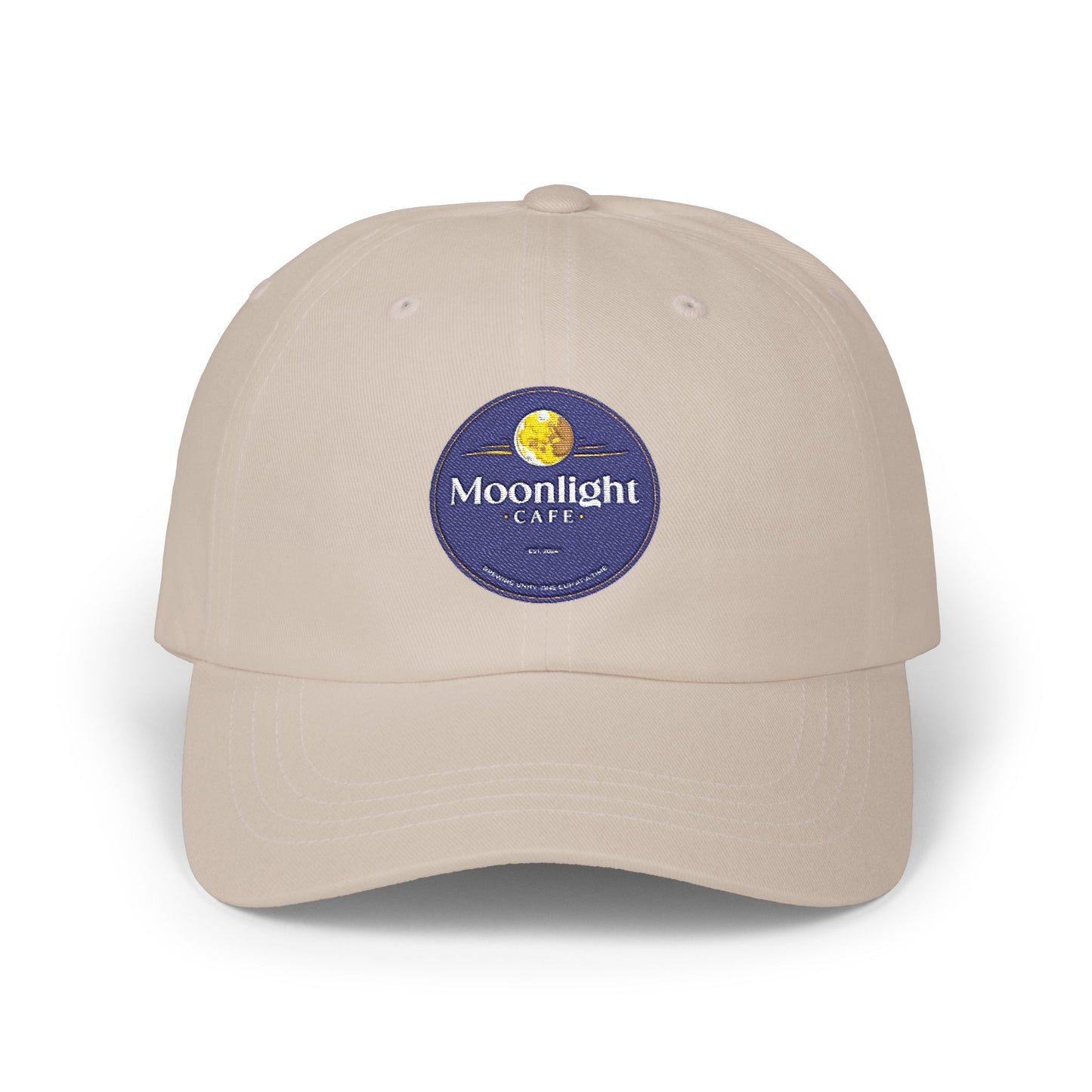 Moonlight Cafe Embroidered Cap