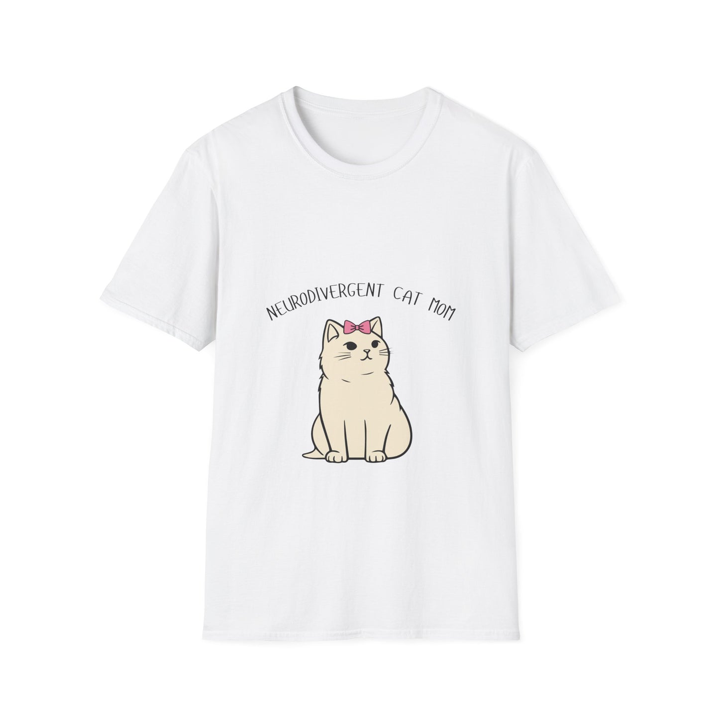 Neurodivergent Cat Mom T-Shirt