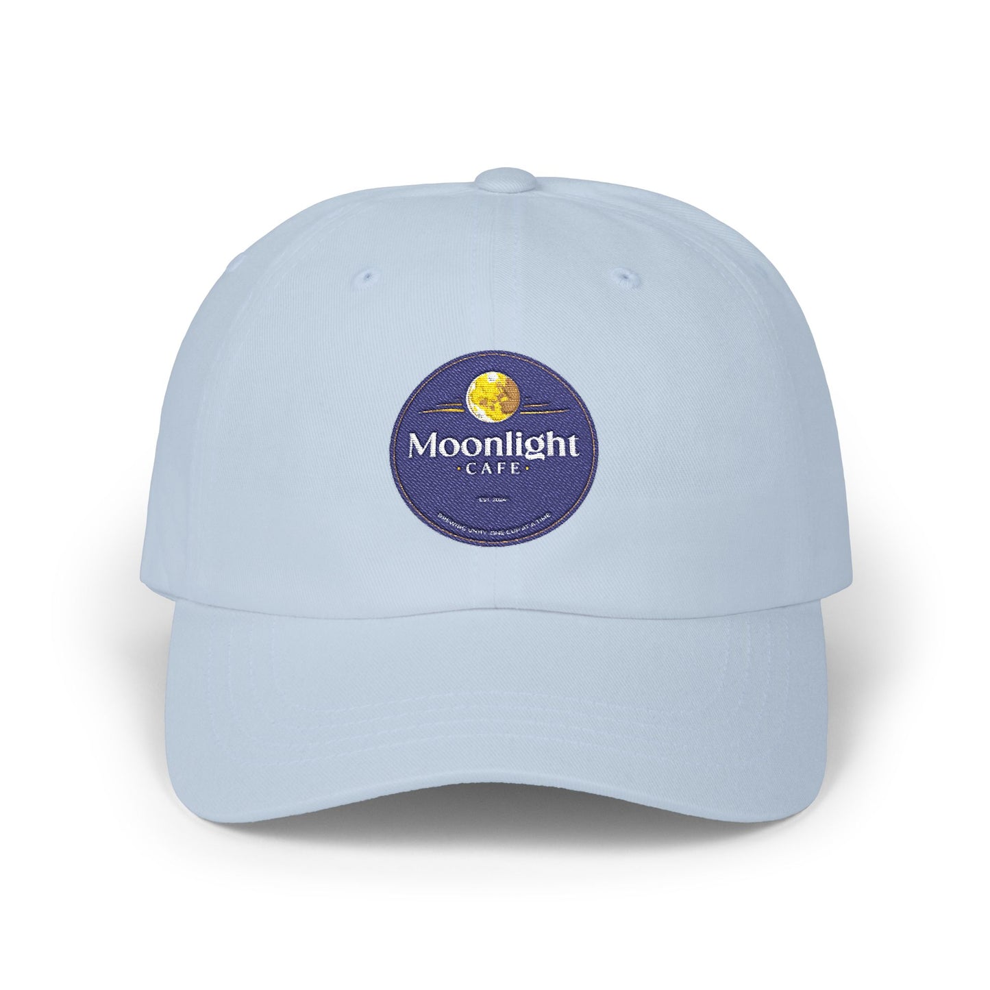 Moonlight Cafe Embroidered Cap
