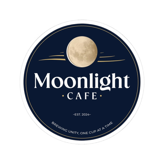 Moonlight Cafe Sticker
