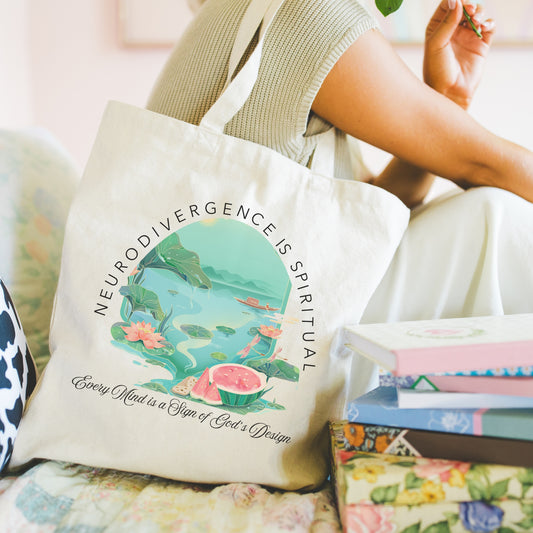 Neurodivergence is Spiritual Tote Bag