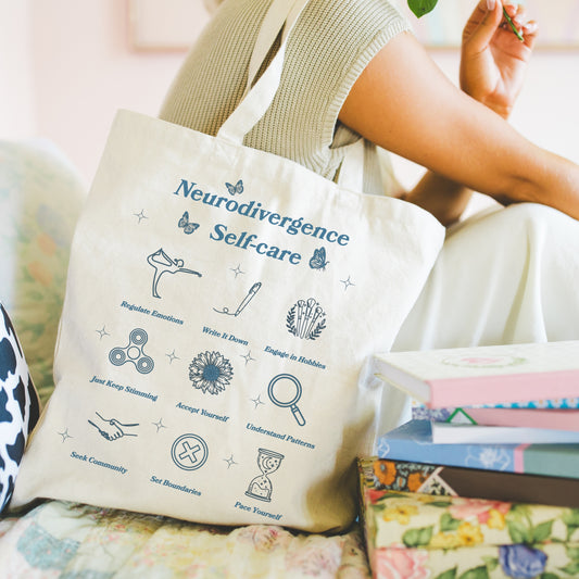 Neurodivergence Self-Care Tote Bag