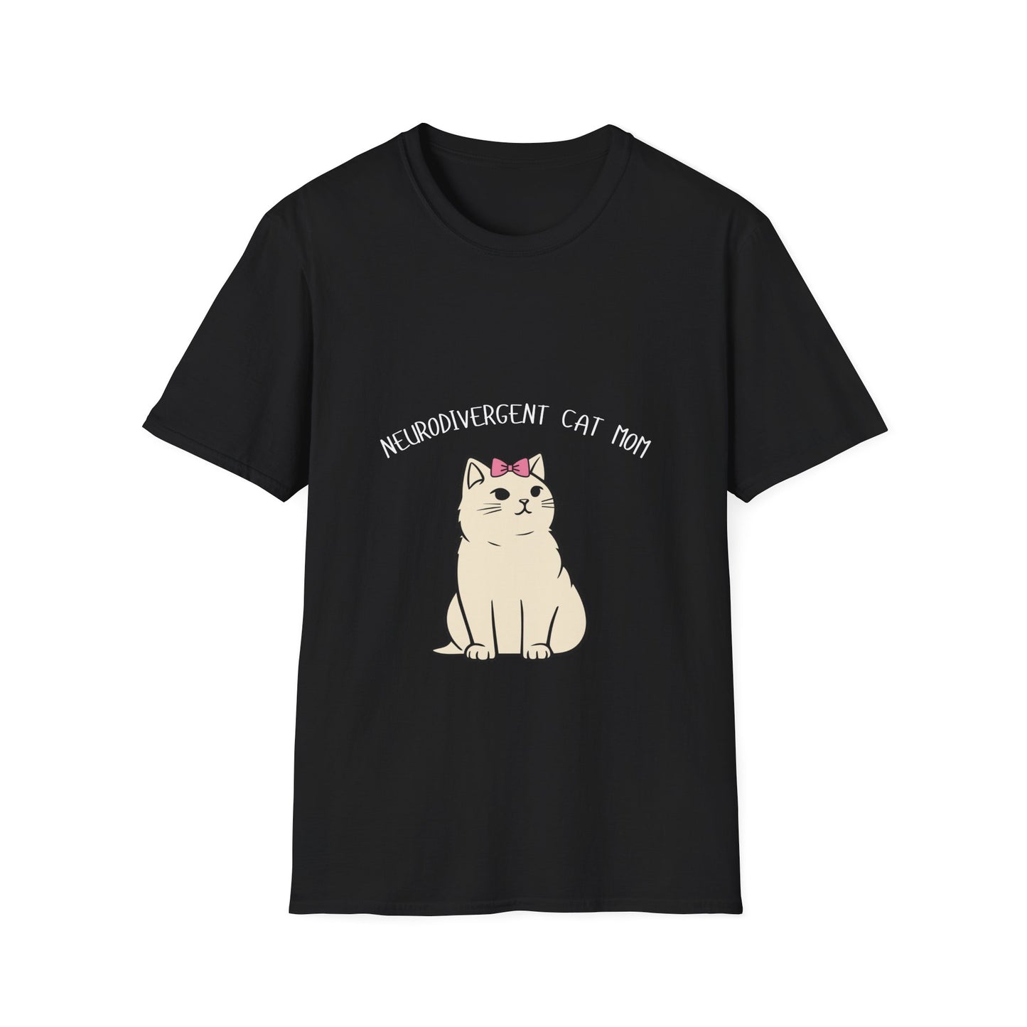 Neurodivergent Cat Mom T-Shirt