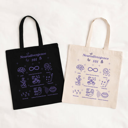 Neurodivergence 101 Tote Bag