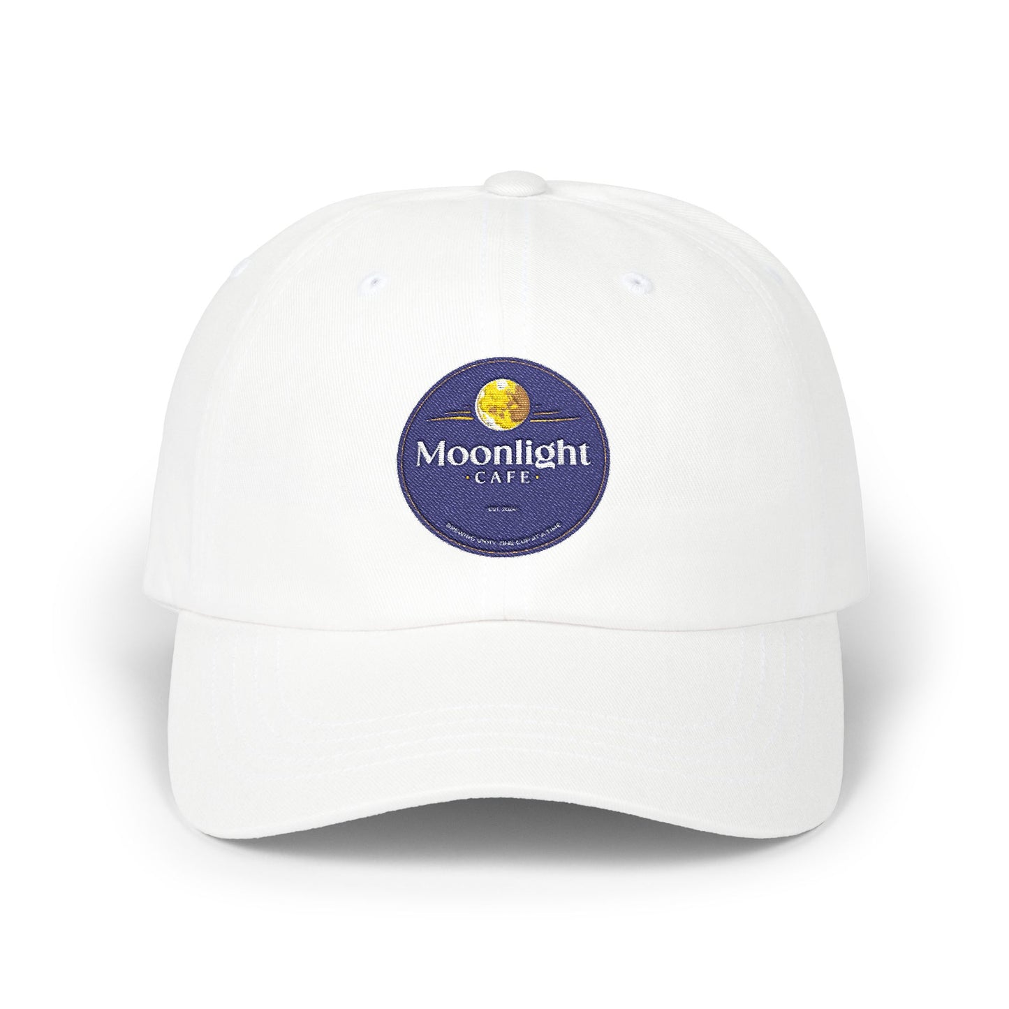 Moonlight Cafe Embroidered Cap