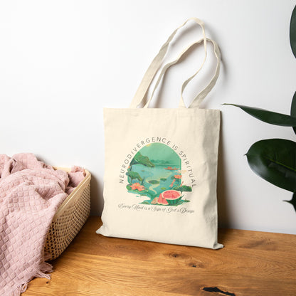 Neurodivergence is Spiritual Tote Bag